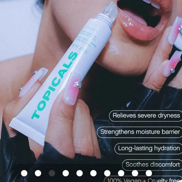 CLEARANCE! Topicals Slick Salve Mint Lip Balm, NIB - Picture 6 of 12